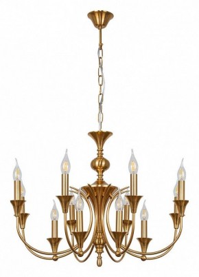 Подвесная люстра Arte Lamp Collinetta A4094LM-12PB в Нефтекамске - neftekamsk.ok-mebel.com | фото 2
