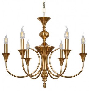 Подвесная люстра Arte Lamp Collinetta A4094LM-6PB в Нефтекамске - neftekamsk.ok-mebel.com | фото