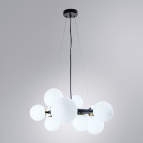 Подвесная люстра Arte Lamp Gemini A2243SP-10BK в Нефтекамске - neftekamsk.ok-mebel.com | фото 3