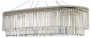 Подвесная люстра Arti Lampadari Ovindoli Nickel Ovindoli L 1.5.120x40.101 G в Нефтекамске - neftekamsk.ok-mebel.com | фото
