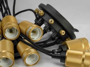 Подвесная люстра Lussole Shirley LSP-9869 в Нефтекамске - neftekamsk.ok-mebel.com | фото 3