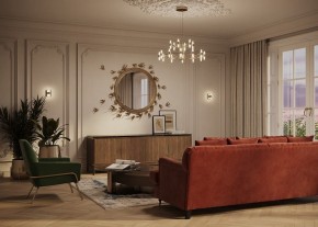 Подвесная люстра Maytoni Arana MOD401PL-L108BS3K в Нефтекамске - neftekamsk.ok-mebel.com | фото 4