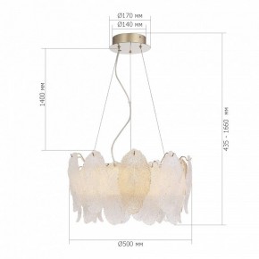 Подвесная люстра ST-Luce LIGHTSOME SL6135.203.01 в Нефтекамске - neftekamsk.ok-mebel.com | фото 6