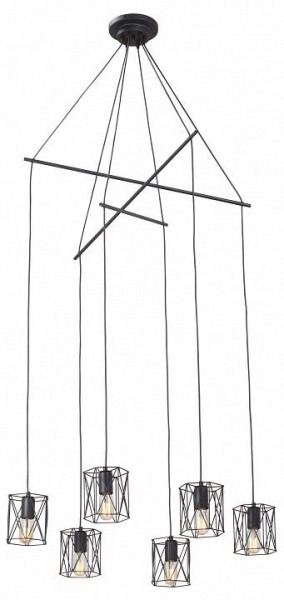 Подвесная люстра Vitaluce V3028 V3028-1/6S в Нефтекамске - neftekamsk.ok-mebel.com | фото
