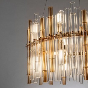 Подвесной светильник Arte Lamp Crystalla A4111LM-16GO в Нефтекамске - neftekamsk.ok-mebel.com | фото 3