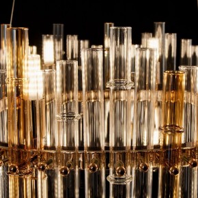 Подвесной светильник Arte Lamp Crystalla A4111LM-16GO в Нефтекамске - neftekamsk.ok-mebel.com | фото 6