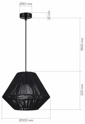 Подвесной светильник EVOLUCE ETTAN SLE6025-403-01 в Нефтекамске - neftekamsk.ok-mebel.com | фото 5