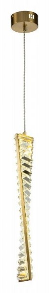 Подвесной светильник Indigo Frizzante 12015/1P Brass в Нефтекамске - neftekamsk.ok-mebel.com | фото 3