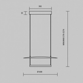 Подвесной светильник Maytoni Ambience MOD280PL-L30B3K1 в Нефтекамске - neftekamsk.ok-mebel.com | фото 4