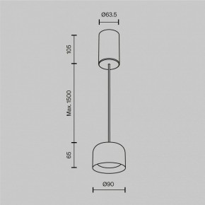 Подвесной светильник Maytoni Comfy P113-L12-3K-W в Нефтекамске - neftekamsk.ok-mebel.com | фото 4