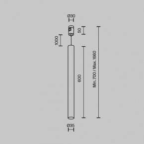 Подвесной светильник Maytoni Focus Led TR156-1-5W3K-BS в Нефтекамске - neftekamsk.ok-mebel.com | фото 4