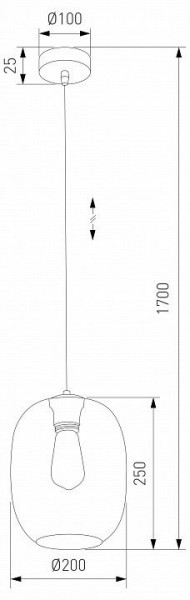Подвесной светильник TK Lighting Elio 5971 Elio в Нефтекамске - neftekamsk.ok-mebel.com | фото 4