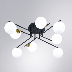 Потолочная люстра Arte Lamp Gemini A2243PL-8BK в Нефтекамске - neftekamsk.ok-mebel.com | фото 2