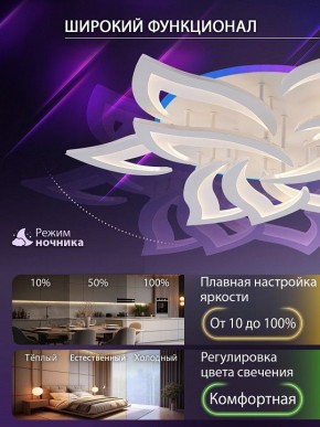 Потолочная люстра Natali Kovaltseva OLIMP LED LAMPS 81435 в Нефтекамске - neftekamsk.ok-mebel.com | фото 6