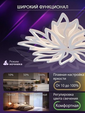 Потолочная люстра Natali Kovaltseva RIF LED LAMPS 81118/6C в Нефтекамске - neftekamsk.ok-mebel.com | фото 6