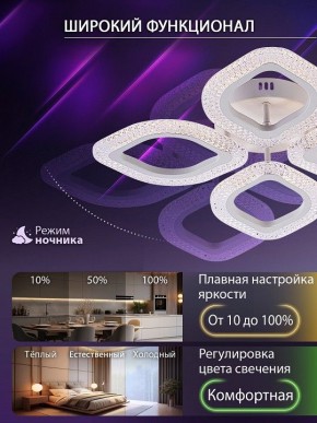 Потолочная люстра Natali Kovaltseva SM LED LAMPS 81455 в Нефтекамске - neftekamsk.ok-mebel.com | фото 6