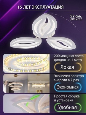 Потолочная люстра Natali Kovaltseva SM LED LAMPS 81456 в Нефтекамске - neftekamsk.ok-mebel.com | фото 5