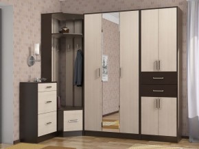 Прихожая ДИАНА-4 сек №11 (Венге/Дуб молочный) в Нефтекамске - neftekamsk.ok-mebel.com | фото 3