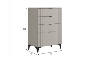 РИЧ Гостиная (модульная) кашемир в Нефтекамске - neftekamsk.ok-mebel.com | фото 5
