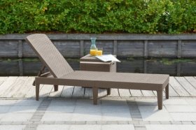 Шезлонг Джайпур (Jaipur Sun lounger) капучино в Нефтекамске - neftekamsk.ok-mebel.com | фото 2