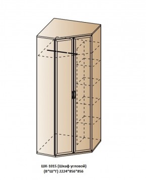 ШК-1015 (Шкаф угловой) в Нефтекамске - neftekamsk.ok-mebel.com | фото