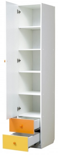 Шкаф 1-но дверный с ящиками Радуга (400) в Нефтекамске - neftekamsk.ok-mebel.com | фото 2