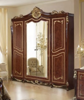 Шкаф 4-х дверный с зеркалами (19.144) Джоконда в Нефтекамске - neftekamsk.ok-mebel.com | фото