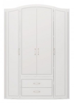 Шкаф для одежды 4-х дв.с ящиками Виктория 2  без зеркал в Нефтекамске - neftekamsk.ok-mebel.com | фото 1