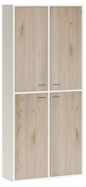 Шкаф книжный Домино СУ(ш2в2)+4ФГ в Нефтекамске - neftekamsk.ok-mebel.com | фото