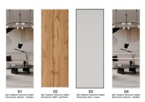 Шкаф-купе 1600 серии SOFT D1+D3+B2+PL1 (2 ящика+1штанга) профиль «Графит» в Нефтекамске - neftekamsk.ok-mebel.com | фото 9