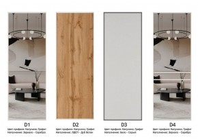 Шкаф-купе 1600 серии SOFT D8+D2+B2+PL4 (2 ящика+F обр.штанга) профиль «Графит» в Нефтекамске - neftekamsk.ok-mebel.com | фото 9