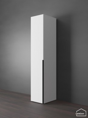 Шкаф Linnea MHR-1-2 2050х400х510 (Белый-М 11.1.2) в Нефтекамске - neftekamsk.ok-mebel.com | фото