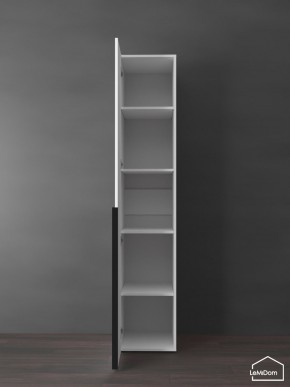 Шкаф Linnea MHR-1-2 2050х400х510 (Белый-М 11.1.2) в Нефтекамске - neftekamsk.ok-mebel.com | фото 4