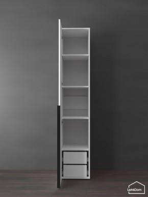 Шкаф Linnea MHR-1-3 2050х400х510 (Белый-М 11.1.2) в Нефтекамске - neftekamsk.ok-mebel.com | фото 7