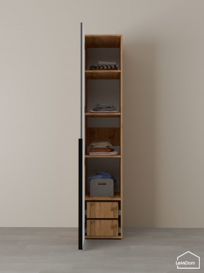 Шкаф Linnea MHR-1-4 2050х400х510 (ДВ-М 11.1.25) в Нефтекамске - neftekamsk.ok-mebel.com | фото 6