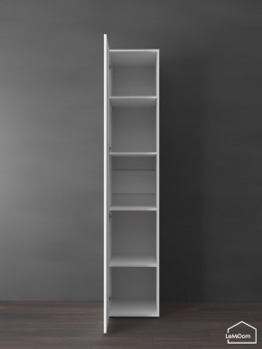 Шкаф Linnea MHR-1PO-2 2050х400х510 (Белый-М 11.1.2) в Нефтекамске - neftekamsk.ok-mebel.com | фото 4