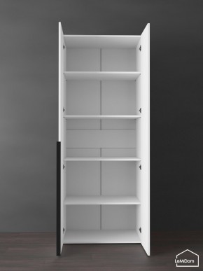 Шкаф Linnea MHR-2-2 2050х800х510 (Белый-М 11.1.2) в Нефтекамске - neftekamsk.ok-mebel.com | фото 4