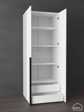 Шкаф Linnea MHR-2-4 2050х800х510 (Белый-М 11.1.1) в Нефтекамске - neftekamsk.ok-mebel.com | фото 5