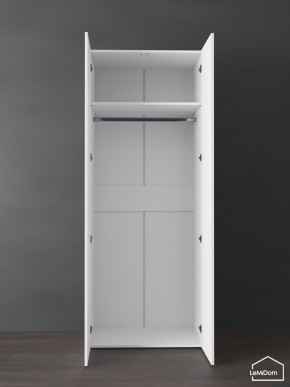 Шкаф Linnea MHR-2PO 2050х800х510 (Белый-М 11.1.2) в Нефтекамске - neftekamsk.ok-mebel.com | фото 4