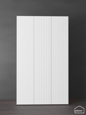 Шкаф Linnea MHR-3PO-1 2050х1200х510 (Белый-М 11.1.2) в Нефтекамске - neftekamsk.ok-mebel.com | фото