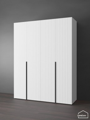 Шкаф Linnea MHR-4-1 2050х1600х510 (Белый-М 11.1.2) в Нефтекамске - neftekamsk.ok-mebel.com | фото