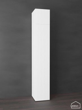 Шкаф с антресолью Linnea MHR-1POA-1 2450х400х510 (Белый-М 11.1.2) в Нефтекамске - neftekamsk.ok-mebel.com | фото