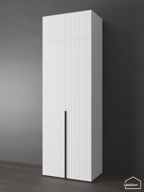 Шкаф с антресолью Linnea MHR-2A-1 2450х800х510 (Белый-М 11.1.1) в Нефтекамске - neftekamsk.ok-mebel.com | фото