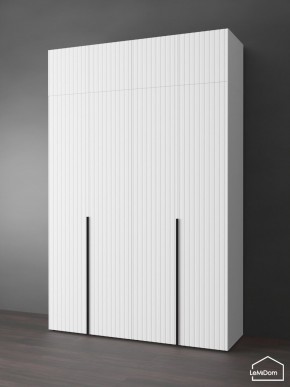 Шкаф с антресолью Linnea MHR-4A-2 2450х1600х510 (Белый-М 11.1.2) в Нефтекамске - neftekamsk.ok-mebel.com | фото