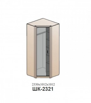 Шкаф ШЕР Дуб серый/айронвуд серебро (ШК-2321) в Нефтекамске - neftekamsk.ok-mebel.com | фото