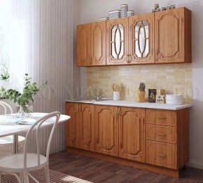 СКАЗКА Кухонный гарнитур 2,0 (Ольха матовая) в Нефтекамске - neftekamsk.ok-mebel.com | фото
