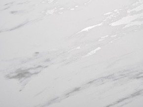 Стол BELLUNO 160 MARBLES KL-99 Белый мрамор матовый, итальянская керамика/ белый каркас, ®DISAUR в Нефтекамске - neftekamsk.ok-mebel.com | фото 9