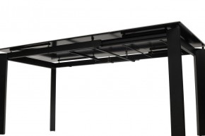 Стол CORNER 120 HIGH GLOSS STATUARIO керамика, стекло/ черный каркас, ®DISAUR в Нефтекамске - neftekamsk.ok-mebel.com | фото 9