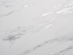 Стол CREMONA 140 KL-99 Белый мрамор матовый, итальянская керамика / черный каркас, ®DISAUR в Нефтекамске - neftekamsk.ok-mebel.com | фото 2