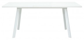 Стол ФИН 120 Белый, стекло/ Белый каркас М-City в Нефтекамске - neftekamsk.ok-mebel.com | фото 2